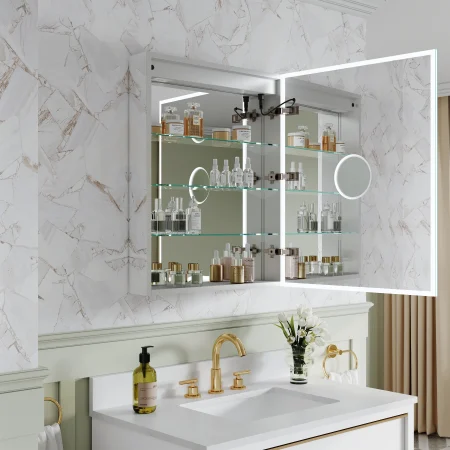 How Do You Choose the Best Lighted Medicine Cabinet with Mirror?